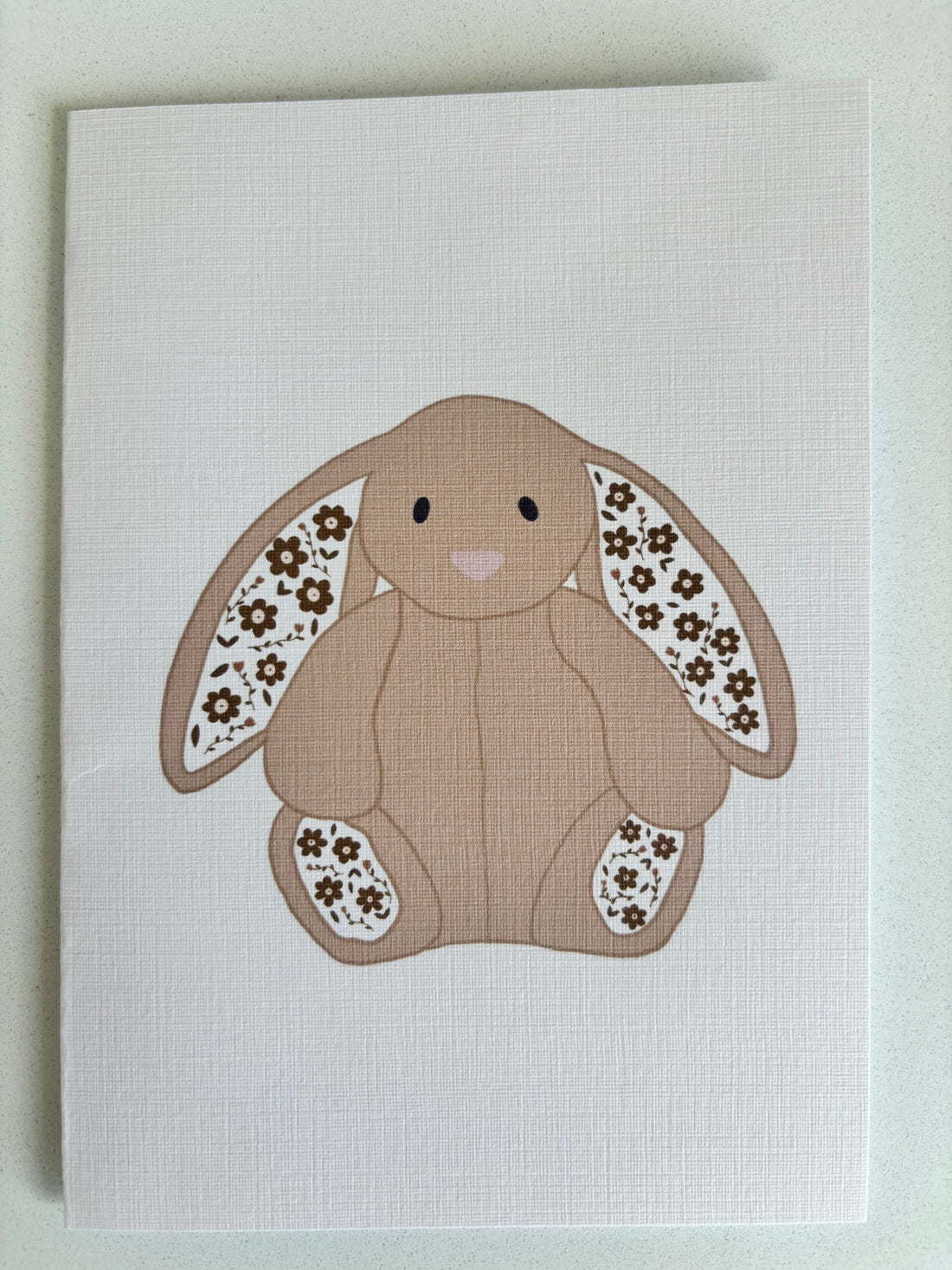 Jellycat Bunny Blank Card