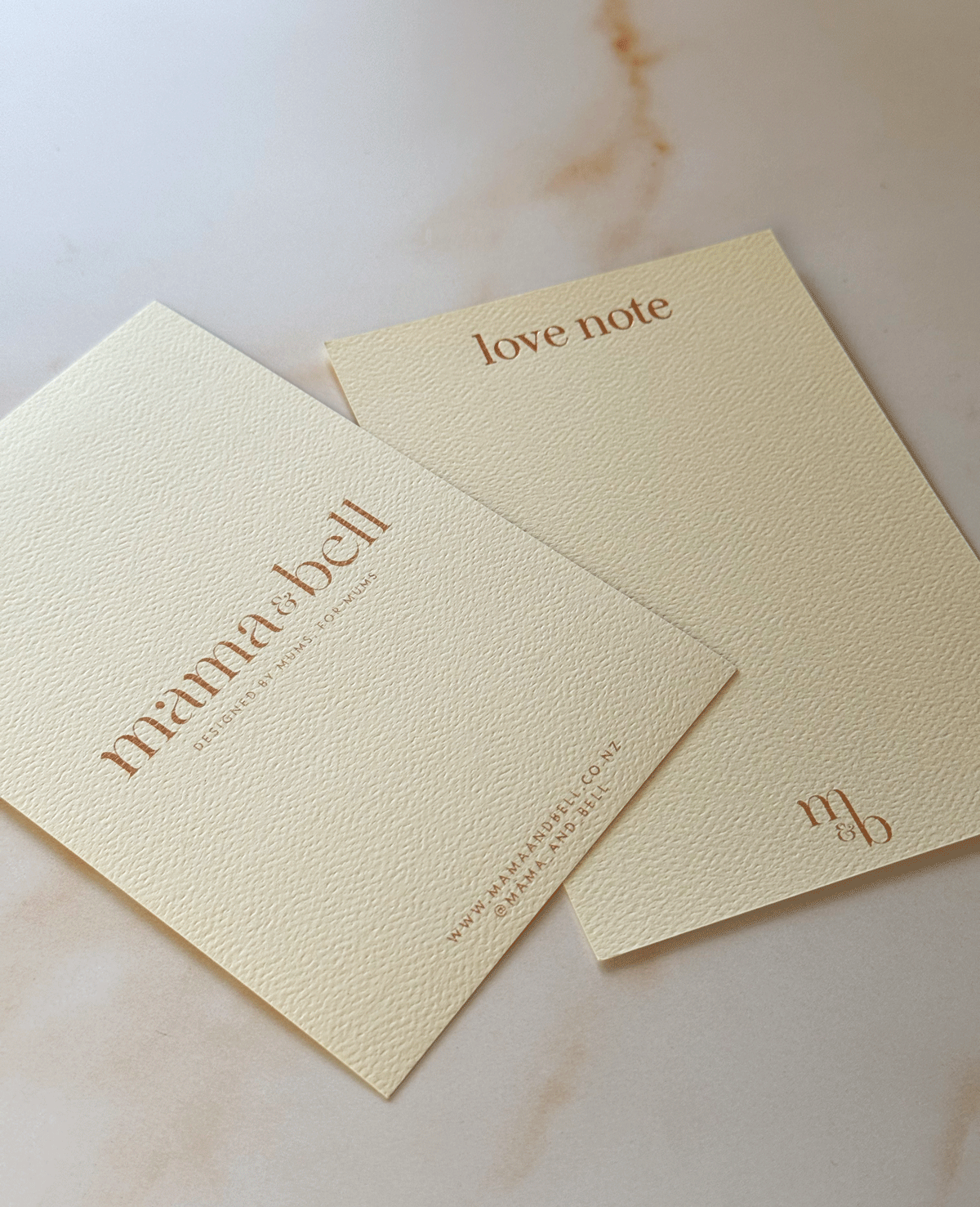 Mama & Bell Love Note Handwritten Card